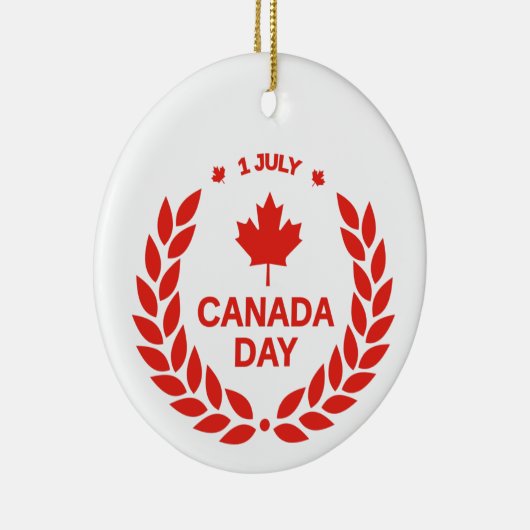 Canada Day Wreath Ornament (Rechts)