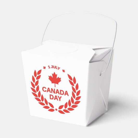 Canada Day Wreator Box Bedankdoosjes (Voorkant Zijde)