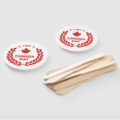 Canada Day Wreator Fans Handwaaier (Niet-gemonteerd)