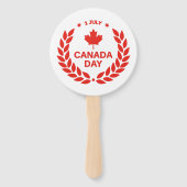 Canada Day Wreator Fans Handwaaier (Voorkant)