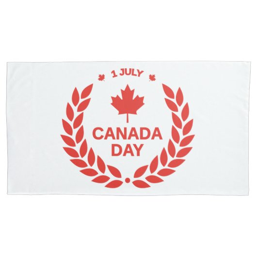 Canada Day Wreator Kussenslopen (Voorkant-Links)