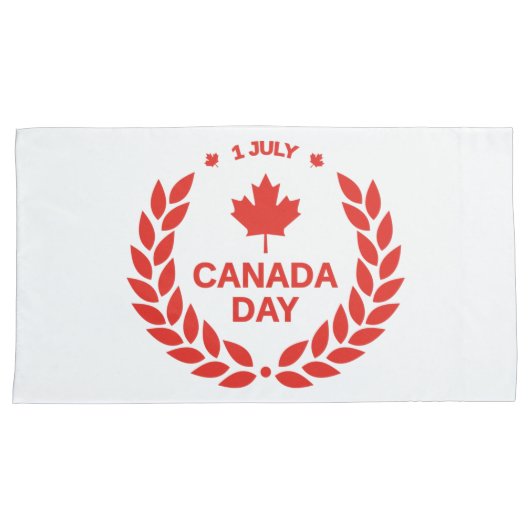 Canada Day Wreator Kussenslopen (Voorkant-Rechts)