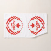 Canada Day Wreator Towel Set Bad Handdoek (Handdoek)