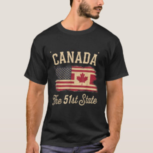 Canada De 51 Staat _ Trump Canada Verenigde Staten T-shirt