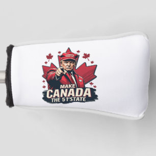Canada de 51ste staat Trump Canadees Golfheadcover
