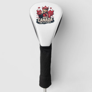Canada de 51ste staat Trump Canadees Golfheadcover