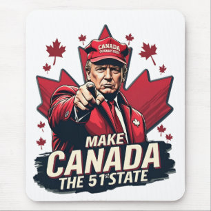 Canada de 51ste staat Trump Canadees Muismat