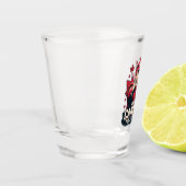 Canada de 51ste staat Trump Canadees Shot Glas (Links)