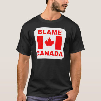 Canada de schuld geven t-shirt