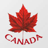 Canada Decal Canada Maple Leaf Window Decal (Vel)