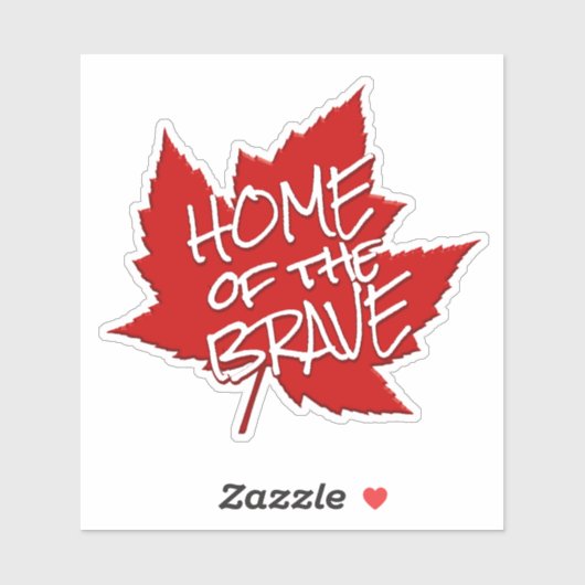 Canada Decals Maple Leaf Window Decal Stickers (Vel)