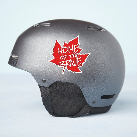 Canada Decals Maple Leaf Window Decal Stickers (Helm Zijkant)