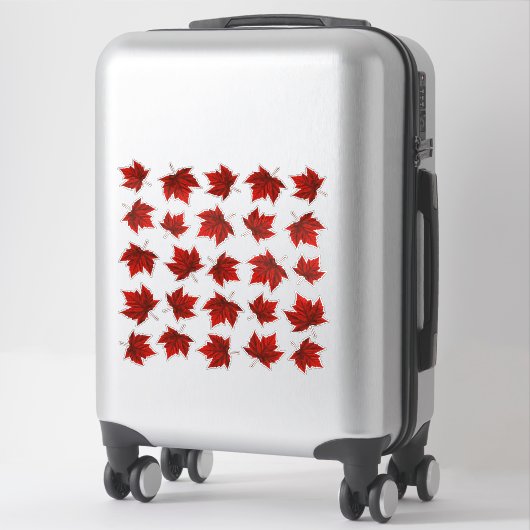 Canada Decals Maple Leaf Window Decal Stickers (Koffer)