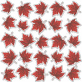 Canada Decals Maple Leaf Window Decal Stickers (Voorkant)