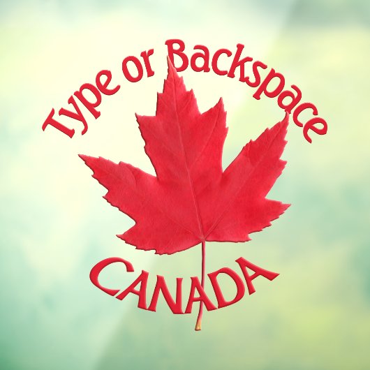 Canada Decals Personaliseert Cool Canada Window De (Vel 3)