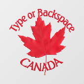 Canada Decals Personaliseert Cool Canada Window De (Vel)