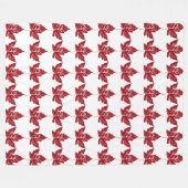Canada Deken Cool Canada Souvenir Fleece Deken (Voorkant (Horizontaal))
