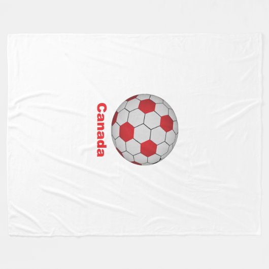 Canada-deken Fleece Deken (Voorkant (Horizontaal))