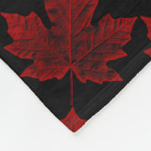 Canada Deken Retro Canada Souvenir Deken (Hoek)