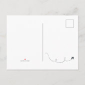 Canada Destination Wedding Save the Date Aankondigingskaart (Achterkant)