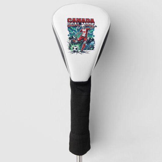 Canada Doel Modus Skelet Aanvaller Naties Dynamisc Golfheadcover (Voorkant)