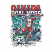 Canada Doel Modus Skelet Aanvaller Naties Dynamisc Sticker (Voorkant)