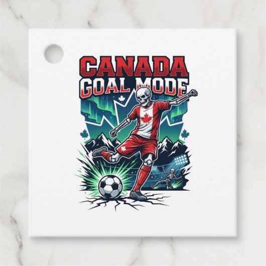 Canada Doel Modus Skelet Striker Naties Dynamisch Bedankjes Labels (Voorkant)