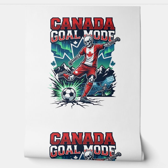 Canada Doel Modus Skelet Striker Naties Dynamisch  Behang (Afrollen)