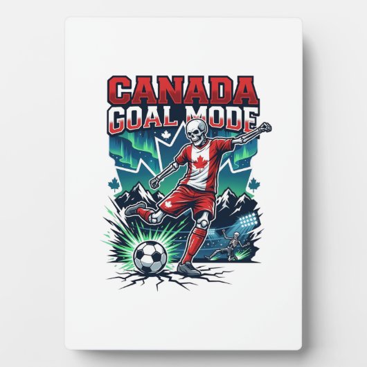Canada Doel Modus Skelet Striker Naties Dynamisch Fotoplaat (voorkant)