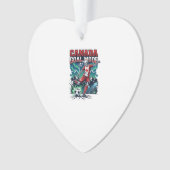 Canada Doel Modus Skelet Striker Naties Dynamisch  Ornament (voorkant)