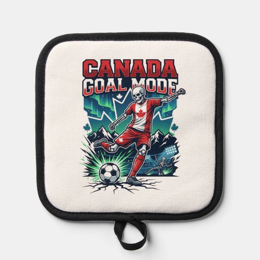 Canada Doel Modus Skelet Striker Naties Dynamisch  Pannenlap (Voorkant)