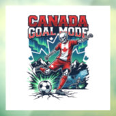 Canada Doel Modus Skelet Striker Naties Dynamisch  Raamsticker (Vel 3)