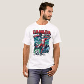 Canada Doel Modus Skelet Striker Naties Dynamisch T-shirt (Voorkant volledig)
