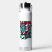 Canada Doel Modus Skelet Striker Naties Dynamisch Waterfles (Voorkant)
