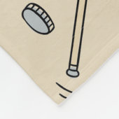 Canada Doodles Fleece Deken (Hoek)