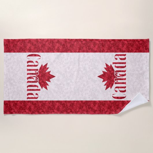 Canada, douchegordijn strandlaken (Voorkant)