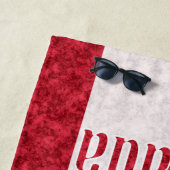 Canada, douchegordijn strandlaken (In situ)