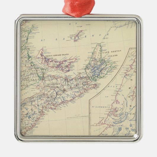 Canada E Metalen Ornament (Voorkant)