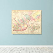Canada East Lower Region Canvas Afdruk (Insitu (Houten vloer))