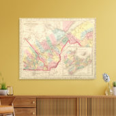 Canada East Lower Region Canvas Afdruk (Insitu (Woonkamer))