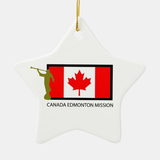 CANADA EDMONTON MISSIE LDS CTR KERAMISCH ORNAMENT (Voorkant)