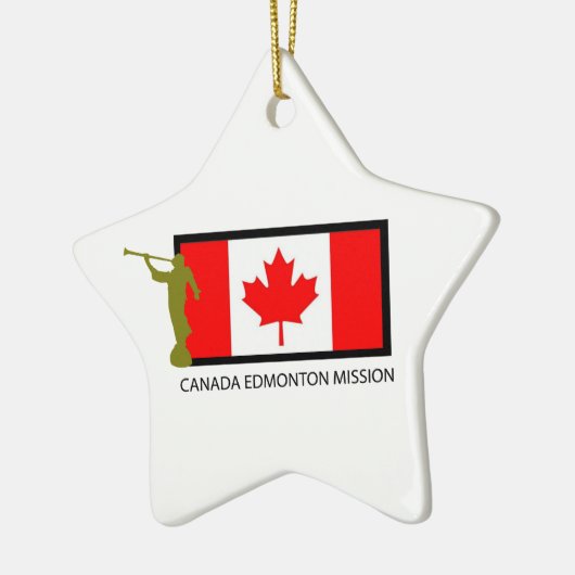 CANADA EDMONTON MISSIE LDS CTR KERAMISCH ORNAMENT (Links)