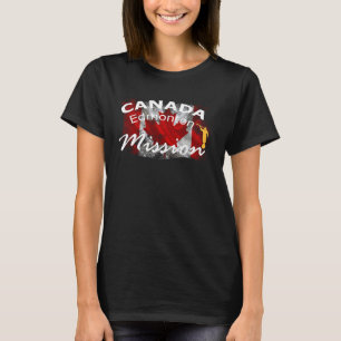 Canada Edmonton Mormon LDS Mission Missionary Idee T-shirt
