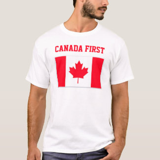 Canada eerst. Conservatief Canada. T-shirt