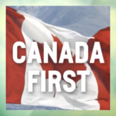 Canada Eerst, Conservatieve Partij van Canada Raamsticker (Vel 3)