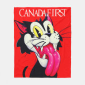 CANADA EERST FLEECE DEKEN (Voorkant)