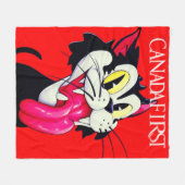 CANADA EERST FLEECE DEKEN (Voorkant (Horizontaal))