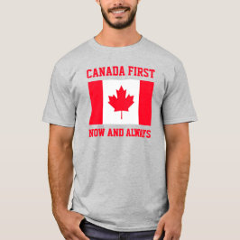 Canada eerst. Nu en altijd. Conservatief Canada. T-shirt