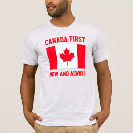Canada eerst. Nu en altijd. Conservatief Canada. T-shirt