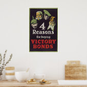 Canada Eerste Wereldoorlog Propagandaposter Victor Poster (Keuken)